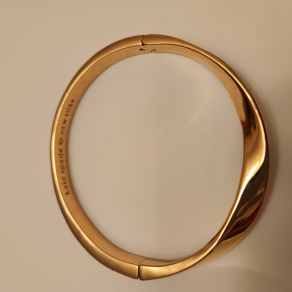 Rose Gold Kate Spade Infinity Metal Bracelet